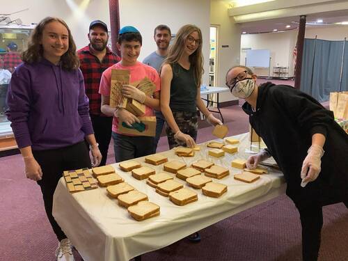 		                                		                                <span class="slider_title">
		                                    Mitzvah Day		                                </span>
		                                		                                
		                                		                            	                            	
		                            <span class="slider_description">Hundreds of sandwiches produced for those in need</span>
		                            		                            		                            